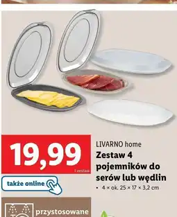 Pojemniki do wędlin Livarno Home
