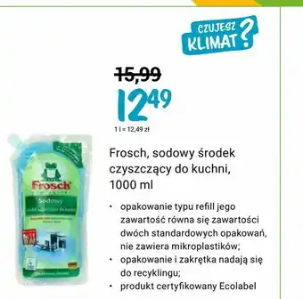 Rossmann Frosch, sodowy środek czyszczący do kuchni, 1000 ml oferta