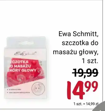 Rossmann Ewa Schmitt, szczotka do masażu głowy oferta