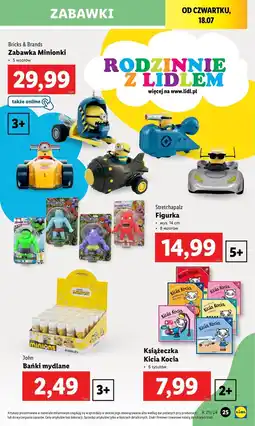 Lidl Zabawka minionki Brick & Brands oferta