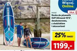 Lidl Deska do pływania sup allround floral se 10'6 Mistral oferta