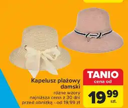 Carrefour Kapelusz damski oferta