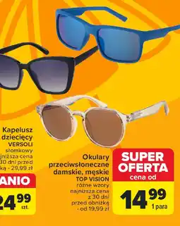 Carrefour Okulary przeciwsłoneczne damskie Top Vision oferta