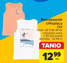 Carrefour T-shirt chłopięcy 3-14 lat Tex oferta