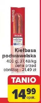 Carrefour Kiełbasa podwawelska Olewnik oferta