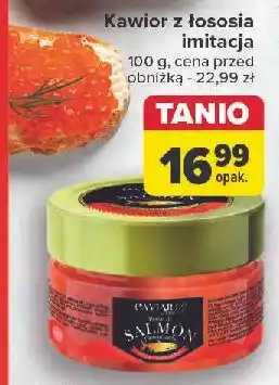 Carrefour Kawior z łososia Nickal oferta
