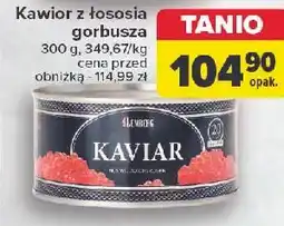 Carrefour Kawior z łososia Lemberg oferta