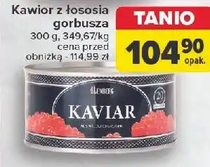 Carrefour Kawior z łososia Lemberg oferta