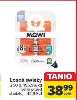 Carrefour Łosoś porcje Mowi oferta