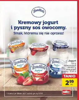 Carrefour Jogurt truskawka Landliebe oferta