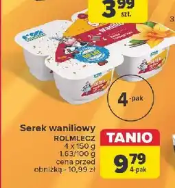 Carrefour Serek waniliowy Rolmlecz oferta
