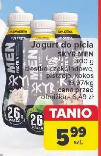 Carrefour Jogurt kokosowy Bakoma Men Skyr Protein oferta