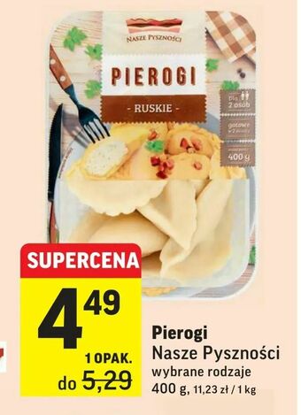 Intermarche Pierogi oferta