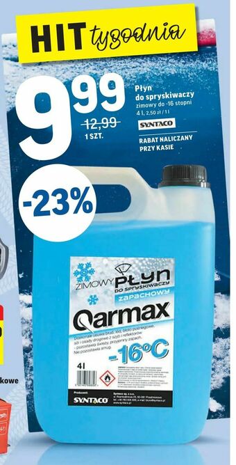 Intermarche Płyn do spryskiwaczy oferta