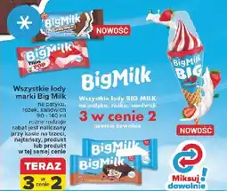 Carrefour Lód choco Algida Big Milk oferta