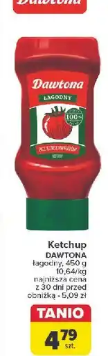 Carrefour Ketchup łagodny Dawtona oferta