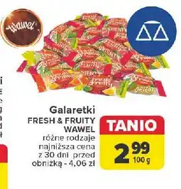 Carrefour Galaretki Wawel Fresh & Fruity oferta