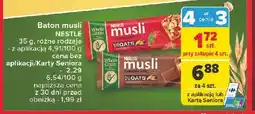 Carrefour Baton truskawkowy Nestle Musli oferta