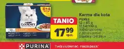 Carrefour Karma dla kota fileciki w sosie z indykiem + tuńczykiem kaczką jagnięciną Purina Gourmet Perle oferta