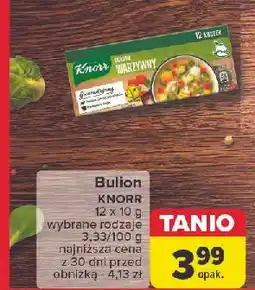 Carrefour Bulion warzywny Knorr oferta
