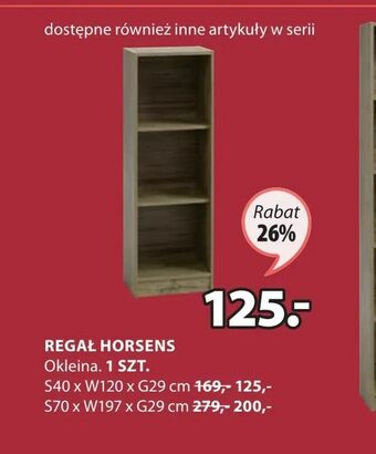JYSK Regał horsens oferta