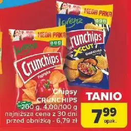 Carrefour Chipsy paprykowe Crunchips oferta