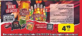 Carrefour Piwo Desperados Red oferta