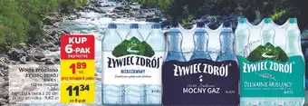 Carrefour Woda mocny gaz Żywiec Zdrój oferta