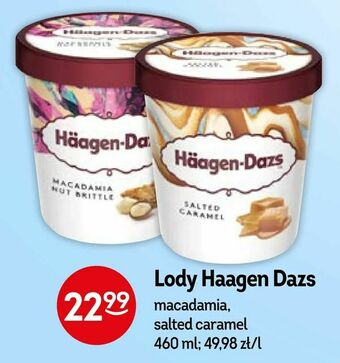 Żabka Lody Haagen Dazs oferta