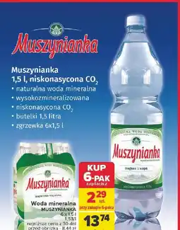 Carrefour Woda niegazowana Muszynianka oferta