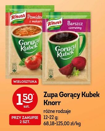 Żabka Zupa Gorący Kubek Knorr oferta