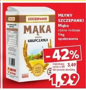 Kaufland Mąka krupczatka typ 450 Szczepanki oferta