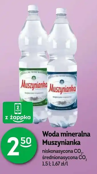 Żabka Woda mineralna Muszynianka oferta