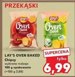 Kaufland Chipsy jogurt z ziołami ogrodowymi Lay's oven baked (prosto z pieca) Frito lay lay's oferta