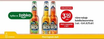 Żabka Piwo Captain Jack oferta