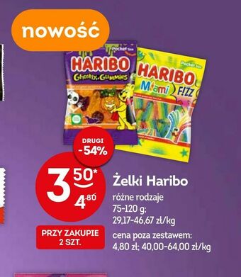 Żabka Żelki Haribo oferta