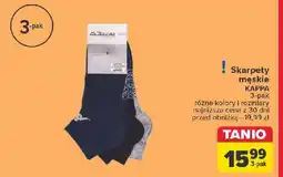 Carrefour Skarpety męskie Kappa oferta