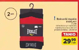 Carrefour Bokserki męskie Everlast oferta
