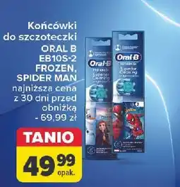 Carrefour Końcówki do szczoteczki spider-man Oral-B Stages Power oferta