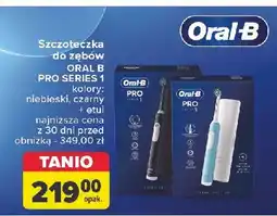 Carrefour Szczoteczka do zębów cross action pro 1 czarna Oral-B Pro oferta