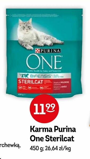 Żabka Karma Purina One Sterilcat oferta