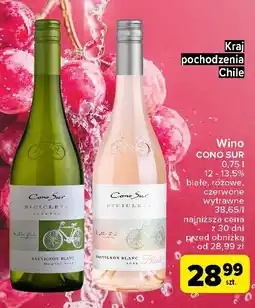 Carrefour Express Wino Cono Sur Bicicleta Pinot Rose oferta