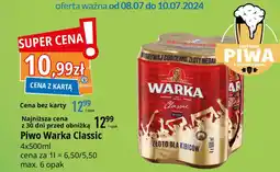 E.Leclerc Piwo Warka oferta