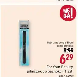 Rossmann Pilniczek do paznokci For Your Beauty oferta