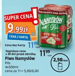 E.Leclerc Piwo Namysłów Pils oferta