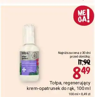 Rossmann Krem opatrunek do rąk regenerujący Tołpa Urban Garden oferta