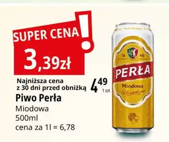 E.Leclerc Piwo Perła Miodowa oferta