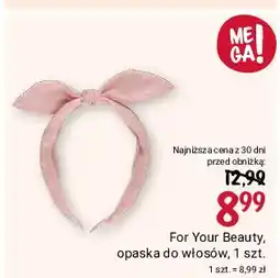 Rossmann Opaska do włosów For Your Beauty oferta