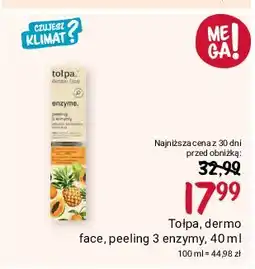 Rossmann Peeling do twarzy 3 enzymy Tołpa: Dermo Face, Sebio oferta