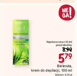 Rossmann Krem do depilacji aloes Bielenda Vanity oferta